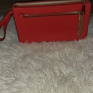 The Limited Red Clutch Purse